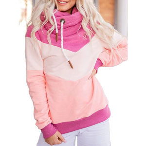 2024 venta al por mayor de sudaderas con capucha personalizadas de alta calidad para mujer Camisetas de manga larga con capucha suéteres para mujer moda personalizada OEM - Product Image 1