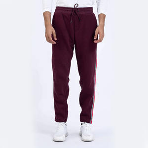 Top qualité 2024 arrivée hommes couleur marron fermeture éclair unie 100% coton survêtement ensemble en bas quantité minimale de commande hommes léger été survêtement - Product Image 5