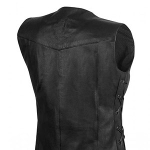 Chaleco de Motocicleta de Cuero para Hombre y Mujer, Chaleco de Motociclista de Primera Calidad, Talla Grande, Transpirable, para Verano e Invierno - Product Image 5