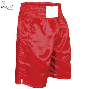 2023 Short de combat avec logo personnalisé Short de boxe de conception unique et simple de haute qualité Nouveau modèle Vêtements de sport OEM pour Muay Thai - Product Image 6