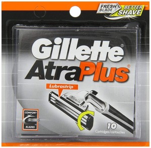 Gillette Altraplus มีดโกนเติมใบมีดสำหรับผู้ชายจำนวน10ชิ้นแถบแถบแถบนุ่มเพื่อความเรียบเนียนและความสบาย - Product Image 5