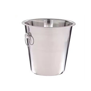 Seau à vin en acier inoxydable poli de nouvelle conception personnalisée en Offre Spéciale d'Inde - Product Image 3