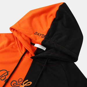 Sudaderas con capucha de algodón de alta calidad 400gsm Oversized Heavyweight Pullover Streetwear Designer Graphic Custom Puff Print Men Hoodie - Product Image 3