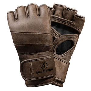 2023 Premium Quality Custom Printed Pattern MMA Boxing <b>Gloves</b> High Quality Leather Breathable Lightweight Private Label for Men - Product Image 1