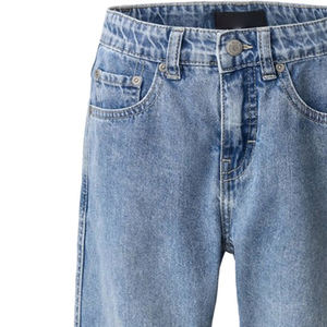 Pantalones Vaqueros de Lujo para Niños, Tela Ultra Suave de Primera Calidad, Estilo Urbano Contemporáneo, Moda Casual con Bolsillos Laterales/Logotipo - Product Image 4