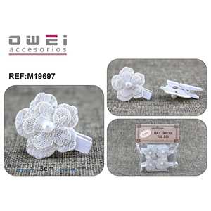 Clip en bois élégant et pratique 12 unités/C avec fleurs Clips de catégorie de produit pratiques - Product Image 1