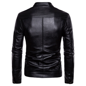 Chaqueta de Cuero para Hombre de Diseño Personalizado a la Moda, Producto Superior Hecho en Pakistán, Chaqueta de Cuero Transpirable para Hombres y Motociclistas con OEM - Product Image 2