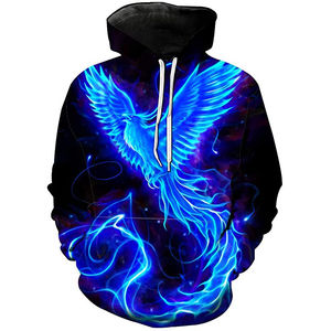 Sweat à capuche coupe-vent personnalisé dernier cri pour hommes de haute qualité en coton mélangé logo couleur design 3D broderie sublimation ODM OEM - Product Image 5