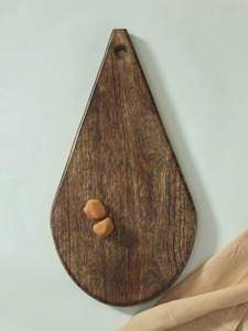 เขียงไม้ธรรมชาติทำด้วยมือสำหรับเชฟมืออาชีพและใช้ทำอาหารที่บ้าน - Product Image 2