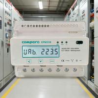 Medidor de Electricidad Prepago para Riel DIN, Cableado Directo de 100A, Comunicación WIFI MQTT, Submedidor Eléctrico Inteligente Bidireccional Trifásico