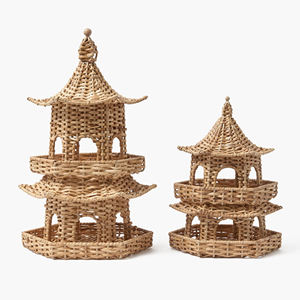 Vietnam Handmade <b>Rattan</b> Lantern Natural Religion <b>Lampshade</b> for Table Home Decoration Eco-Friendly Woven Craft Decor - Product Image 3