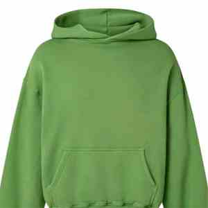 Sweat à capuche en molleton personnalisé 100% coton pour hommes coupe régulière tissu français brodé logo solide hiver 2 pièces - Product Image 2