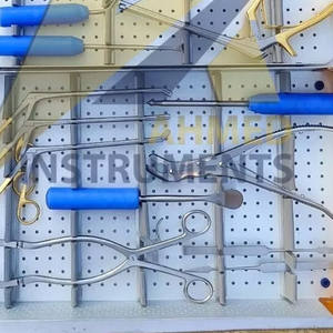 SUAVE SURGICAL INSTRUMENTS Juego de instrumentos de laminectomía de columna vertebral de 18 piezas con caja de esterilización - Product Image 6