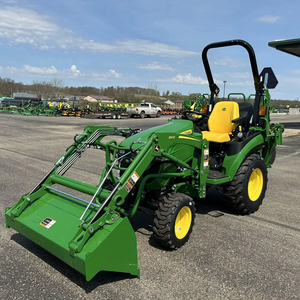 Nouveau tracteur compact de haute qualité Mini Johnn Deerre 2025R avec chargeur frontal 4WD avec boîte de vitesses de moteur automatique - Product Image 1