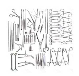 Juego de instrumentos de Neurocirugía de 133 piezas Manual de acero inoxidable alemán de alta calidad CE aprobado Clase II Kit neuroquirúrgico - Product Image 5