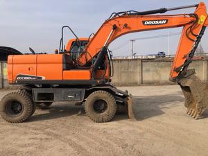 Pelleteuse sur roues et pelleteuse Doosan de 15 tonnes de bonne qualité et bon marché DOOSAN DX150W-9c DH150-7used pelleteuses de Corée - Product Image 2