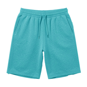 Mens Lounge Denim Sweat Shorts Cotton Fleece Relaxed Fit Elastic Waist Casual Homewear <b>Soft</b> Comfortable Breathable Waterproof - Product Image 4