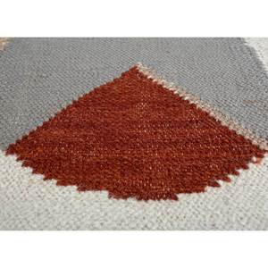 พรมขนสัตว์ทอมือลายเรขาคณิตสีงาช้าง ขนาด 9x12 ฟุต รูปทรงสี่เหลี่ยมผืนผ้า สำหรับห้องนั่งเล่นหรือห้องนอน รุ่น ADWP-13033 - Product Image 3