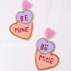 Pendientes de gota de moda Vintage tejidos a mano ecológicos inspirados en la naturaleza bordado en forma de flor personalizado para fiestas - Product Image 2