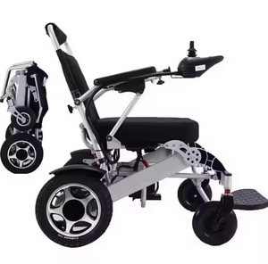 Disponible en Stock, Silla de Ruedas Eléctrica Plegable Ligera, Motor sin Escobillas, Garantía de 3 Años, Personalización OEM - Product Image 2