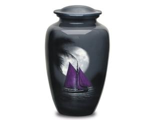 Urnas para cenizas de adultos Funeral Moon Night Urna grande para cenizas de seres queridos Tamaño 10,5 "& 220 Cu. En - Product Image 5