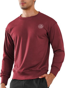 Sudadera con Capucha Personalizada QST para Hombre, Manga Larga, Algodón Ecológico, Invierno, Deportiva, Informal, para Gimnasio, Correr - Product Image 4