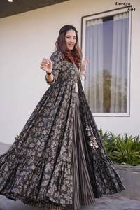 Indian Pakistani Beautiful Pretty Maslin Sharara Set <b>Shrug</b> Heavy Ethnic Sharara Set Party Wedding Wear Sharara Set <b>for</b> <b>Women</b> - Product Image 5