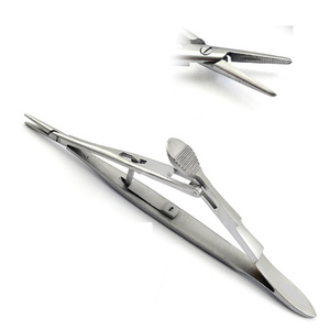 Soporte de aguja Kalt de acero inoxidable quirúrgico oftálmico Juego de soporte de aguja quirúrgica de precisión para uso clínico microquirúrgico - Product Image 2