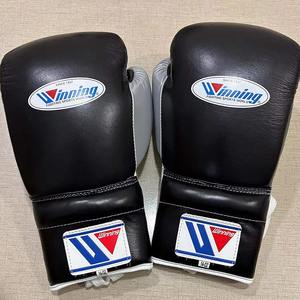 Gants de boxe personnalisés en cuir de haute qualité, logo personnalisé, lacets, gants de boxe Winning, meilleurs gants de compétition - Product Image 2