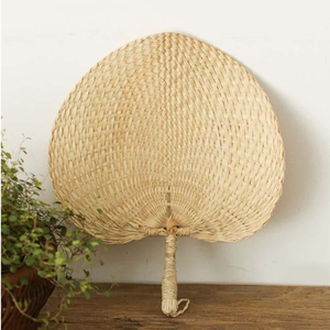 Hot Top Best-Selling Ventilateur en bambou fabriqué à la main Attrayant Bamboo Craft Weave Handfan Décoratif Été Papier Ventilateur à main Peint - Product Image 5