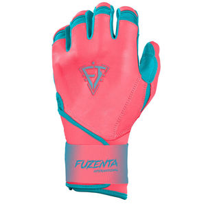 Gants de frappeur à longue manchette en cuir de qualité supérieure anti-dérapant personnalisable jeunesse et adulte Softball gants de frappeur prix de gros - Product Image 6