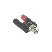 Prise mâle BNC vers prise femelle BANANA adaptateur de connecteur coaxial RF en laiton coaxial en cuivre Rf