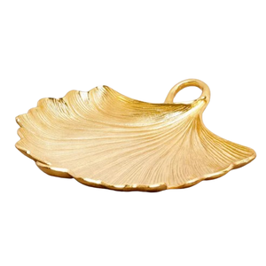 Cuencos de Metal para Chocolate con Diseño de Hojas Hechos a Mano, Estilo Contemporáneo, Cuenco para Servir Postres a un Precio Accesible - Product Image 4