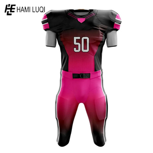 Uniforme de fútbol americano de diseño único de alta calidad transpirable y de talla grande disponible a precio mayorista - Product Image 5