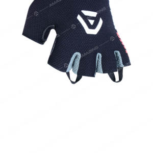 ถุงมือยางนีโอพรีนครึ่งนิ้วสำหรับเล่นยิมฟิตเนสพร้อมสายรัดข้อมือที่สามารถระบายอากาศได้ดีเยี่ยมสำหรับยกน้ำหนัก - Product Image 3