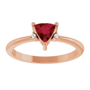 Anillo Stuller con Acentos de Oro Blanco de 14K, Modelo 72435:137P, Patrón Geométrico, Piedra Natural, Rodio, Certificado IGI, Anillo de Compromiso Fino - Product Image 3