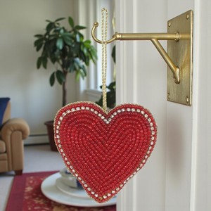 Stylish Handmade Eco-Friendly Zari Decorative Piece with <b>Beads</b> and Stones for Apparel and Home Decoration Keyring Charm - Product Image 3