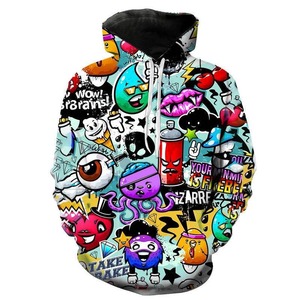 2025 sudaderas con capucha impresas gráficas de moda estilo Streetwear Unisex al por mayor para marcas de moda - Product Image 6