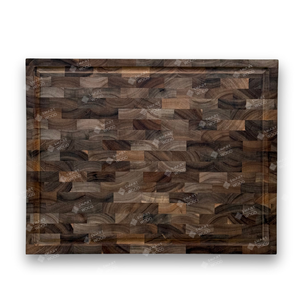 Planche à découper en bois d'acacia à grain bouté, surface lisse personnalisable, finition huile saine, directement de l'usine - Product Image 2