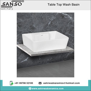 Lavabo de mesa Rectangular contemporáneo duradero y elegante 100% fregaderos de baño de última generación de uso comercial de calidad genuina - Product Image 2