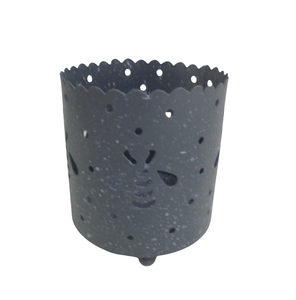 Standard Quality Round Iron Votive Holder New Design Black Color Candle <b>Jar</b> For Living Room <b>Decoration</b> Handmade - Product Image 5