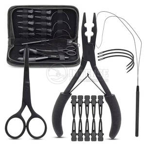 Kit d'outils d'extension de cheveux en acier inoxydable de vente chaude-Options personnalisables légères et réutilisables de la meilleure qualité - Product Image 2