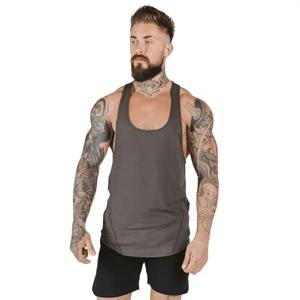 Vêtements de sport pour hommes, débardeur uni pour musculation, fitness, entraînement, débardeur de sport pour hommes, débardeur athlétique - Product Image 5