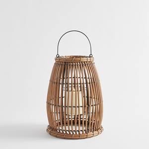 Mejor venta 2023 hecho a mano Careyes tejido a mano mimbre ratán exterior linterna elegante mimbre para decoración iluminación al aire libre - Product Image 6