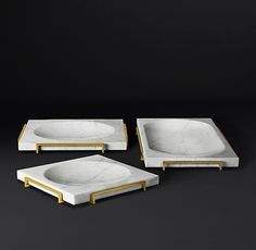 คอนโซลพร้อมชั้นวางของโลหะเหล็กและหินอ่อนตกแต่งด้วยหินอ่อนปรับแต่งได้ - Product Image 5