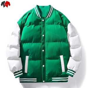 Chaqueta acolchada personalizada para hombre, logotipo personalizado de calidad superior, tallas grandes disponibles, tela transpirable suave y cálida, estilo de calle - Product Image 4