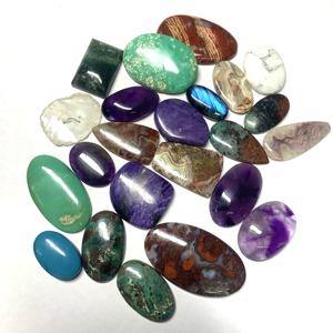 Multi <b>Natural</b> Gemstone Cabochon Mix Lot High Quality AAAAA IGI Certified Jewelry Making Loose <b>Stones</b> - Product Image 6