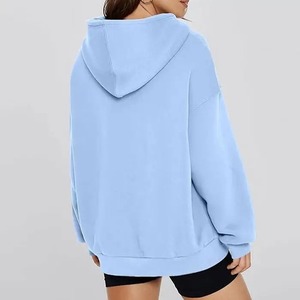 Vente en gros sweats à capuche confortables pour femmes à séchage rapide manches longues épaules tombantes sweats à capuche pour femmes sweats à capuche pour femmes de haute qualité - Product Image 5