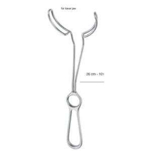 Retractor Labial Manual de Acero Inoxidable para Mandíbula Inferior, 26 cm, Juego de Instrumentos - Product Image 5