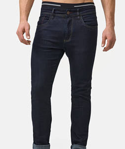 Jeans Slim Fit de Alta Calidad, Hechos a Medida, Corte Recto, Lavado, Modernos, Azules para Hombre - Product Image 4